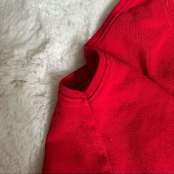 Zara red high neck cropped tank top - Picture 7 of 8